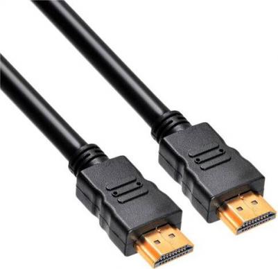 Кабель аудио-видео HDMI (m)-HDMI (m) 3м ферриткольца черный – фото 1