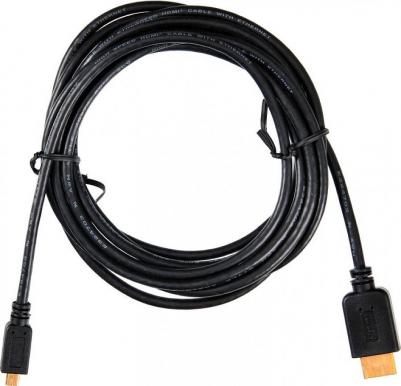 Кабель аудио-видео HDMI (m)-Micro HDMI (m) 3м черный – фото 1