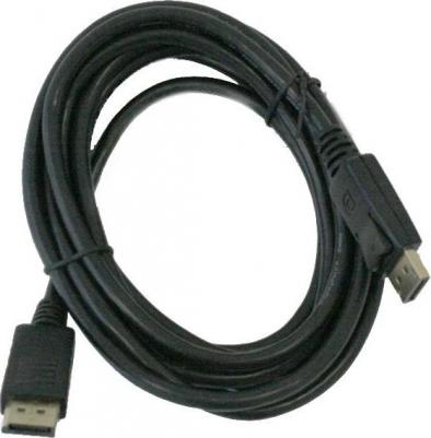 Кабель аудио-видео v 12 DisplayPort (m)-DisplayPort (m) 5м контакты позолото черный – фото 5