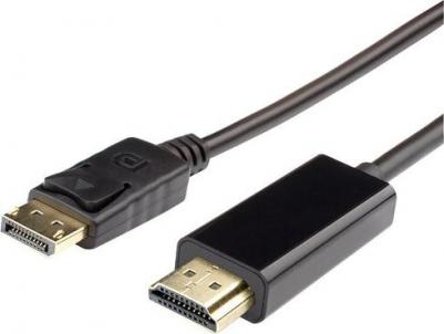 Кабель DisplayPort-HDMI, M-M 1,8м Black – фото 14