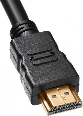 Кабель HDMI (m) - DVI-D (m), GOLD, ферритовый фильтр, 1.8м, черный [hdmi-19m-dvi-d-1.8m] – фото 6