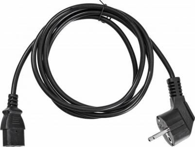 Кабель IEC 320 C5-CEE 7/7, M-F 1,8м Black – фото 11