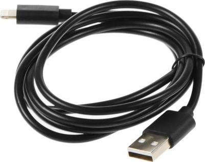 Кабель Lightning (m) - USB (m), 1.2м, 2A, черный [usb-ip-1.2b2a] – фото 3