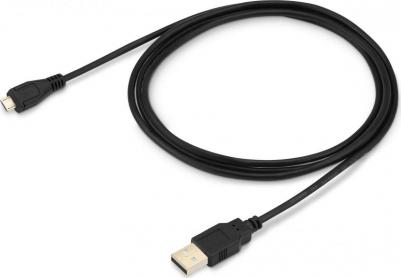 Кабель MICROUSB2.0 micro USB B (m) USB A(m) 1.5м черный – фото 3