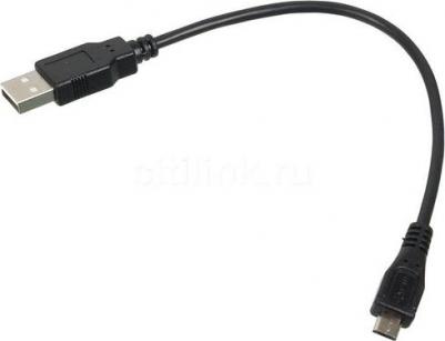 Кабель OTG microUSB 0,2м Black – фото 7