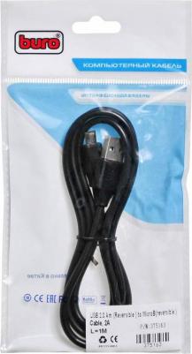 Кабель Reversible BHP MICROUSB 1M micro USB B (m) USB A(m) 1м черный – фото 3