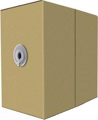 Кабель сетевой UTP, cat.5E, 305м, 4 пары, 0.48мм, алюминий омедненный, одножильный, серый – фото 4