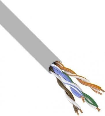 Кабель сетевой UTP, cat.5E, 305м, 4 пары, 0.50мм, 0.50мм, медь, одножильный, 1 шт, серый – фото 3