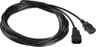 Кабель-удлинитель AN23-1008-5 IEC C13 IEC C14 5м черный