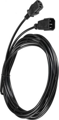 Кабель-удлинитель AN23-1008-5 IEC C13 IEC C14 5м черный – фото 9