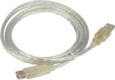 Кабель-удлинитель USB2.0 USB2.0-AM-AF-S, USB A(m) - USB A(f), GOLD, 1.8м – фото 7