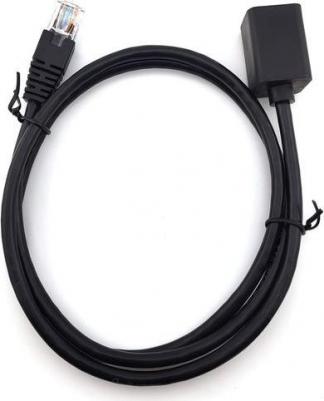 Патч-корд BU-C5EXTND-2M-B UTP, кат.5E, 2м, черный