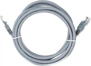 Патч-корд литой, UTP, cat.6, 2м, 4 пары, 24AWG, CCA, 1 шт, серый – фото 6