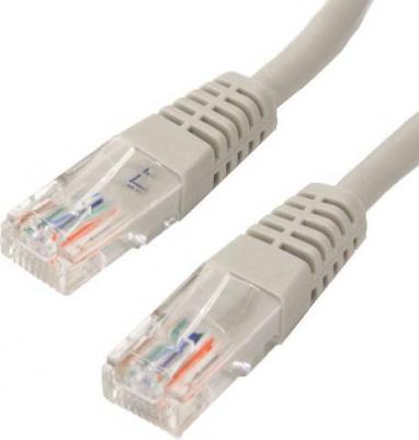 Патч-корд литой, UTP, cat.6, 2м, 4 пары, 24AWG, CCA, 1 шт, серый – фото 19