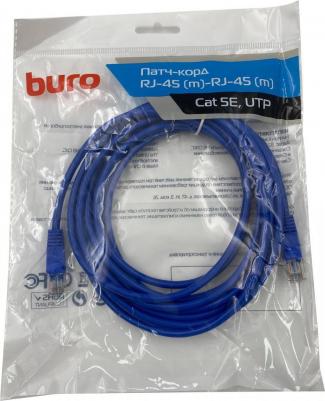Патч-корд UTP 4 пары cat5E CCA molded 5м голубой RJ-45 (m)-RJ-45 (m) – фото 2