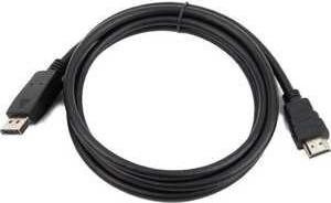 Кабель DisplayPort HDMI 3м BHP DPP_HDMI-3 круглый черный – фото 10