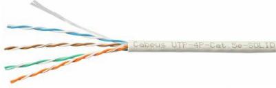 Кабель UTP-4P-Cat.5e-SOLID-GY