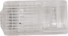 Коннектор для одножильного и многожильного кабеля, для проводников с толщиной по изоляции до 1.05мм 8P8C – фото 2