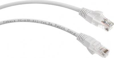 Неэкранированный патч-корд PC-UTP-RJ45-Cat.5e-0.3m-WH