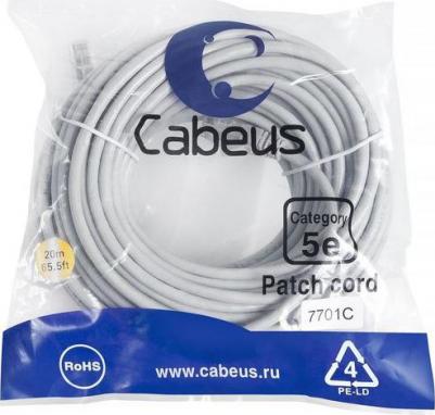 Неэкранированный патч-корд PC-UTP-RJ45-Cat.5e-20m – фото 1