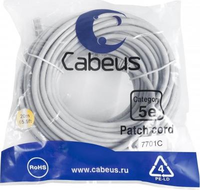 Неэкранированный патч-корд PC-UTP-RJ45-Cat.5e-20m – фото 1