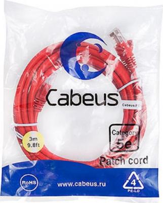 Неэкранированный патч-корд PC-UTP-RJ45-Cat.5e-3m-RD