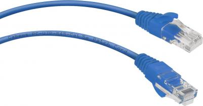 Неэкранированный патч-корд PC-UTP-RJ45-Cat.5e-5m-BL-LSZH