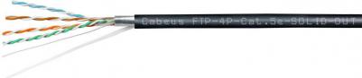 Одножильный кабель FTP-4P-CAT.5E-SOLID-OUT-LSZH-UV – фото 3