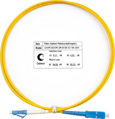 Оптический шнур FOP(s)-9-LC-SC-7m