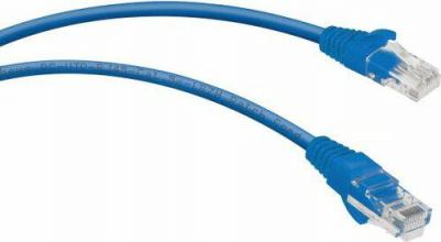 Патч-корд U/UTP PC-UTP-RJ45-Cat.5e-3m-BL-LSZH категория 5е, 2xRJ45/8p8c, неэкранированный, синий, LSZH, 3м – фото 1