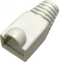 Патч-корд U/UTP PC-UTP-RJ45-Cat.6a-3m-LSZH категория 6а, 2xRJ45/8p8c, неэкранированный, серый, LSZH, 3м – фото 1