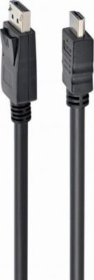 Аксессуар DisplayPort to HDMI 20M/19M 7.5m Black CC-DP-HDMI-7.5M – фото 1