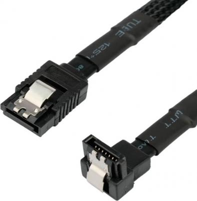 Аксессуар SATA3 7pin - 7pin 50cm CC-SATAM-DATA90-BLBR-50CM – фото 4