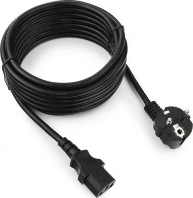 Кабель CEE 7/7 - IEC C13, площадь сечения 3 кв. мм, длина 1.8 м, 1 шт., черный