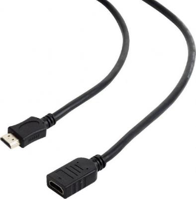 Кабель HDMI 19M/19F v2.0 0.5m Black CC-HDMI4X-0.5M – фото 2