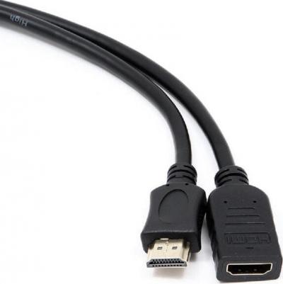 Кабель HDMI 19M/19F v2.0 0.5m Black CC-HDMI4X-0.5M – фото 4