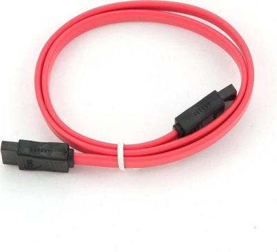 Кабель интерфейсный SATAIII, 80см, 7pin/7pin, защелка, пакет – фото 8