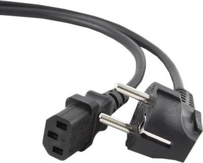 Кабель питания Schuko (M)-IEC-320-C13, 10A, 5м, черный – фото 1