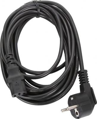 Кабель питания Schuko (M)-IEC-320-C13, 10A, 5м, черный – фото 2