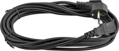 Кабель питания Schuko (M)-IEC-320-C13, 10A, 5м, черный – фото 4