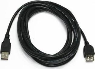 Кабель USB 2.0 AM/AF 4.5 метра черный (CCP-USB2-AMAF-15C) – фото 6