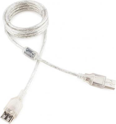 Кабель USB A-USB A, M-F 1,8м Transparent (CCF-USB2-AMAF-TR-6)