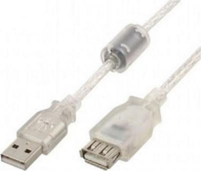 Кабель USB A-USB A, M-F 1,8м Transparent (CCF-USB2-AMAF-TR-6) – фото 3