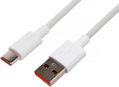 Кабель USB-USB Type-C, экранированный, быстрая зарядка, 6А, 66 Вт, 1.8 м, белый, CC-USB2-AMCM-66W-1.8M-W – фото 1