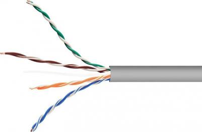 Кабель UTP RJ-45 5e категория 305м. (UPC-5051E-SOL) (4X2X0.51MM)