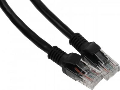 Литой многожильный патч-корд UTP PP6U-0.25M/BK – фото 1