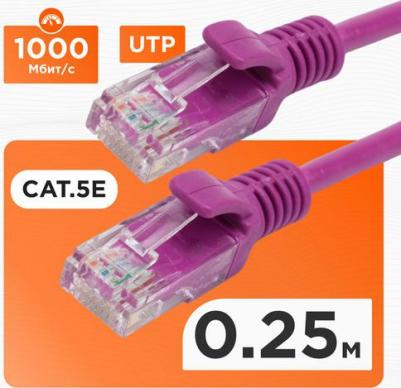Патч-корд витая пара PP12-0.25M/V 5e 0,25 м – фото 4