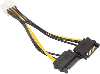 Разветвитель питания CC-PSU-83, 2xSATA->PCI-Express 8pin – фото 3