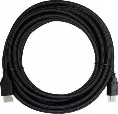 Кабель аудио-видео CS-HDMI.2-5, HDMI (m) - HDMI (m), ver 2.0, 5м, GOLD, черный – фото 4