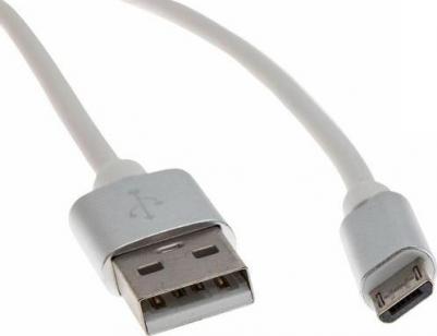 Кабель CS-USB.A.USB.MICRO-1, micro USB (m) - USB Type-C (m), 1м, MFI, белый – фото 1